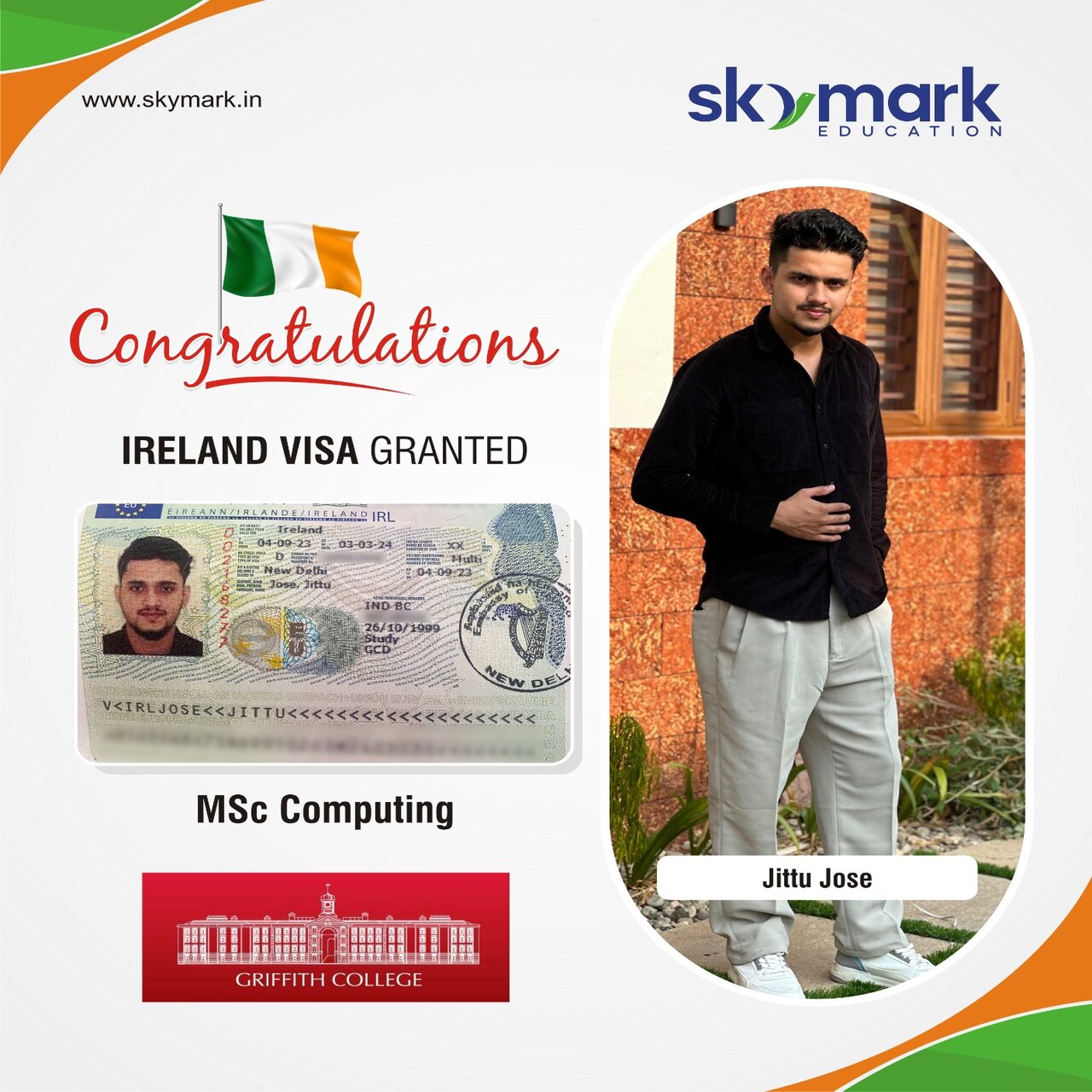 Ireland Visa Granted